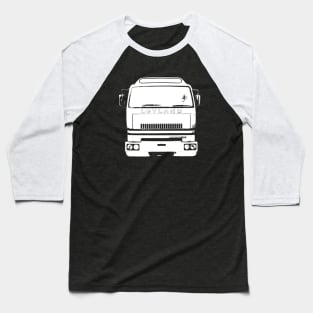 Leyland T45 Roadtrain 1980s classic lorry monoblock white Baseball T-Shirt